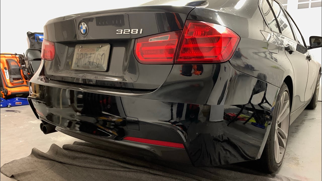 F30 Rear Bumper Change - Short Guide