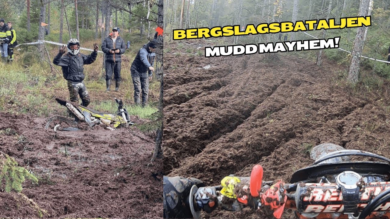 Bergslagsbataljen 2024 – A REAL MUDD PARTY! My Muddiest Enduro Race Ever!