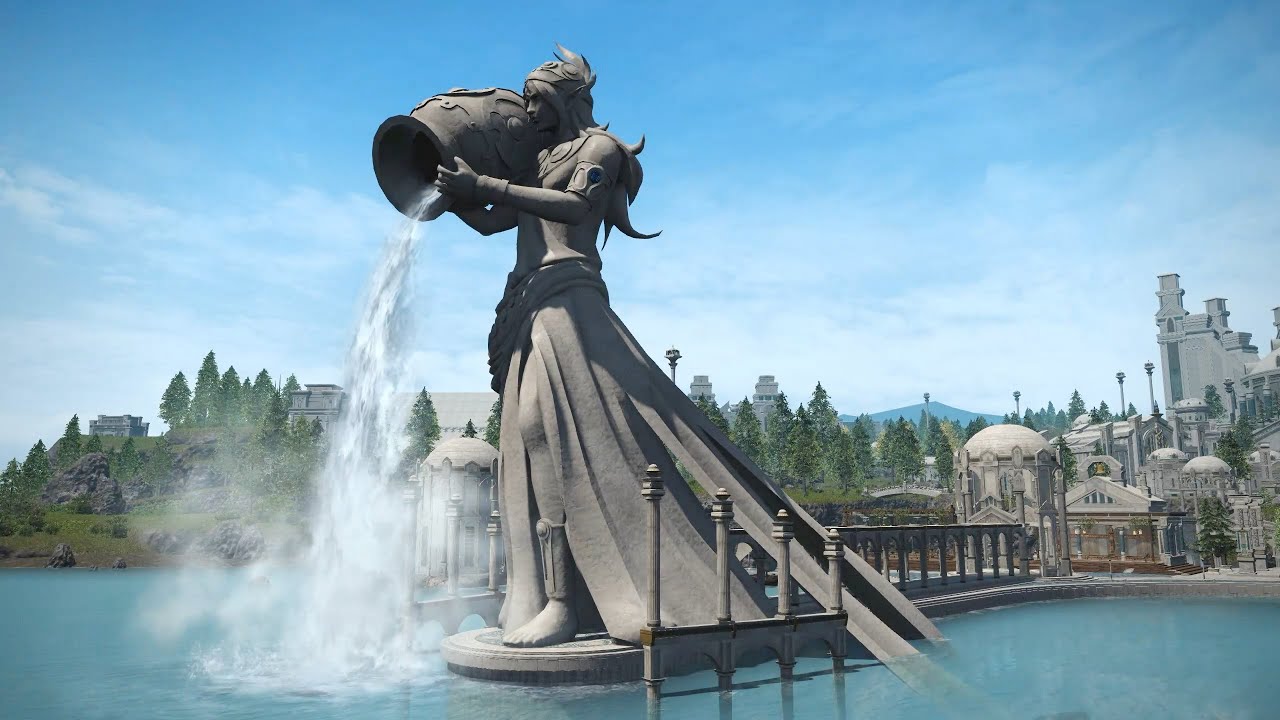 The Ewer Brimmeth (Old Sharlayan by Day) | Final Fantasy XIV: Endwalker