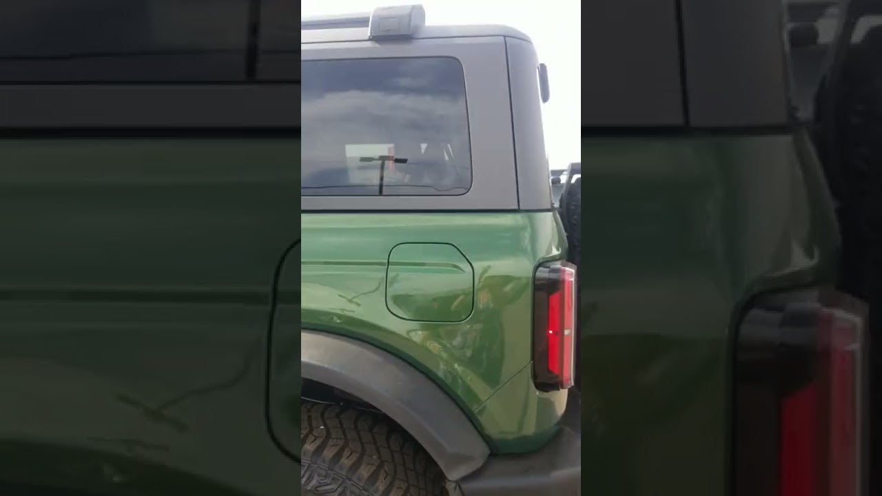 Bronco Wild Track Eruption Green 2 Door