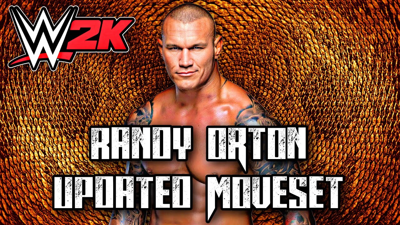 WWE 2K25 | Randy Orton Updated Moveset + Realistic Base Superstar Settings