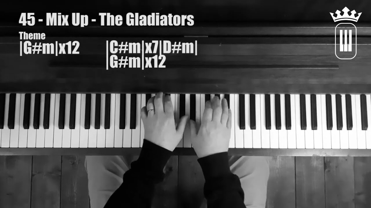 Reggae Music on Piano - Songs 41 to 50