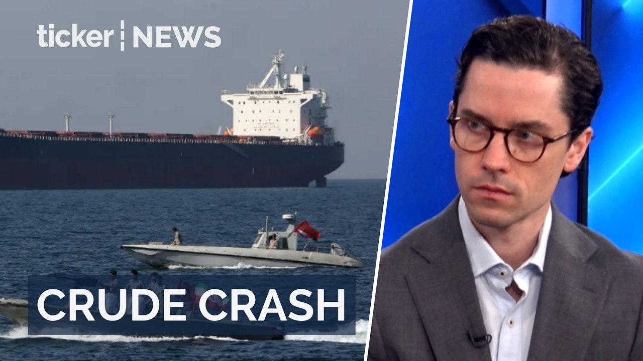Dow tumbles over 1,000 points as oil surges past 80 amid Iran tensions