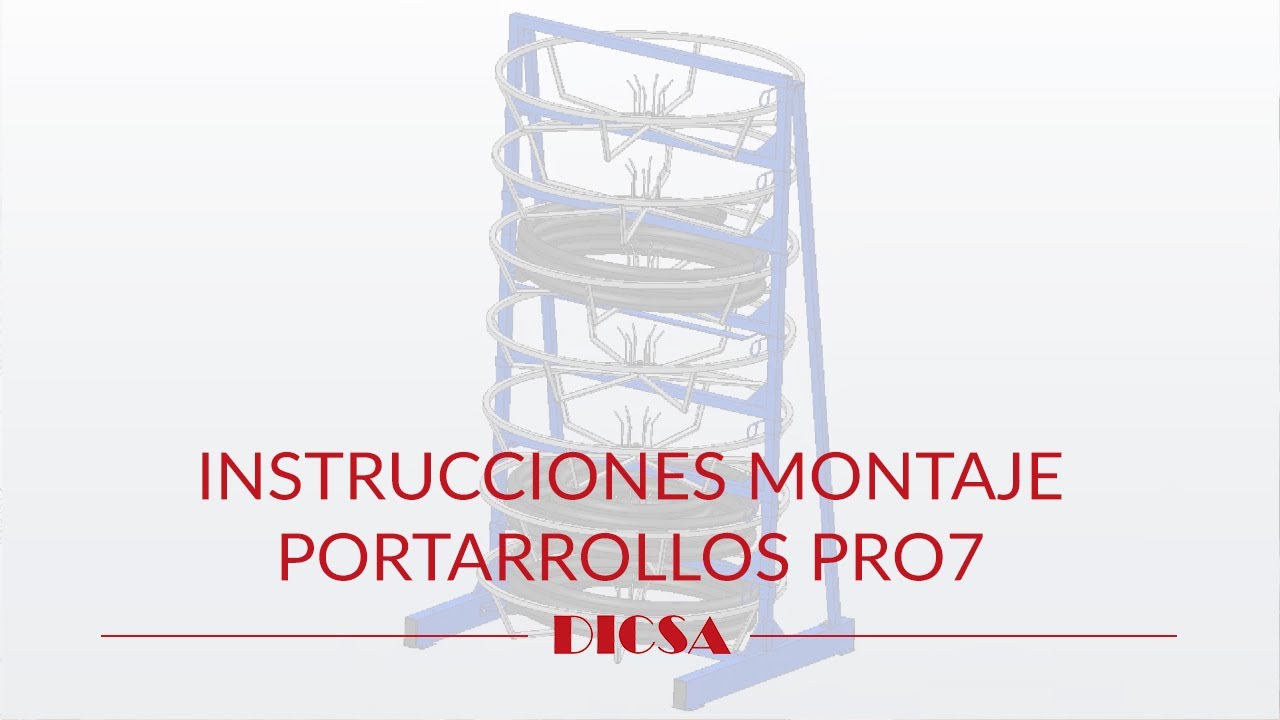 PRO7 - Vídeo Instrucciones de Montaje Portarrollos manguera hidráulica