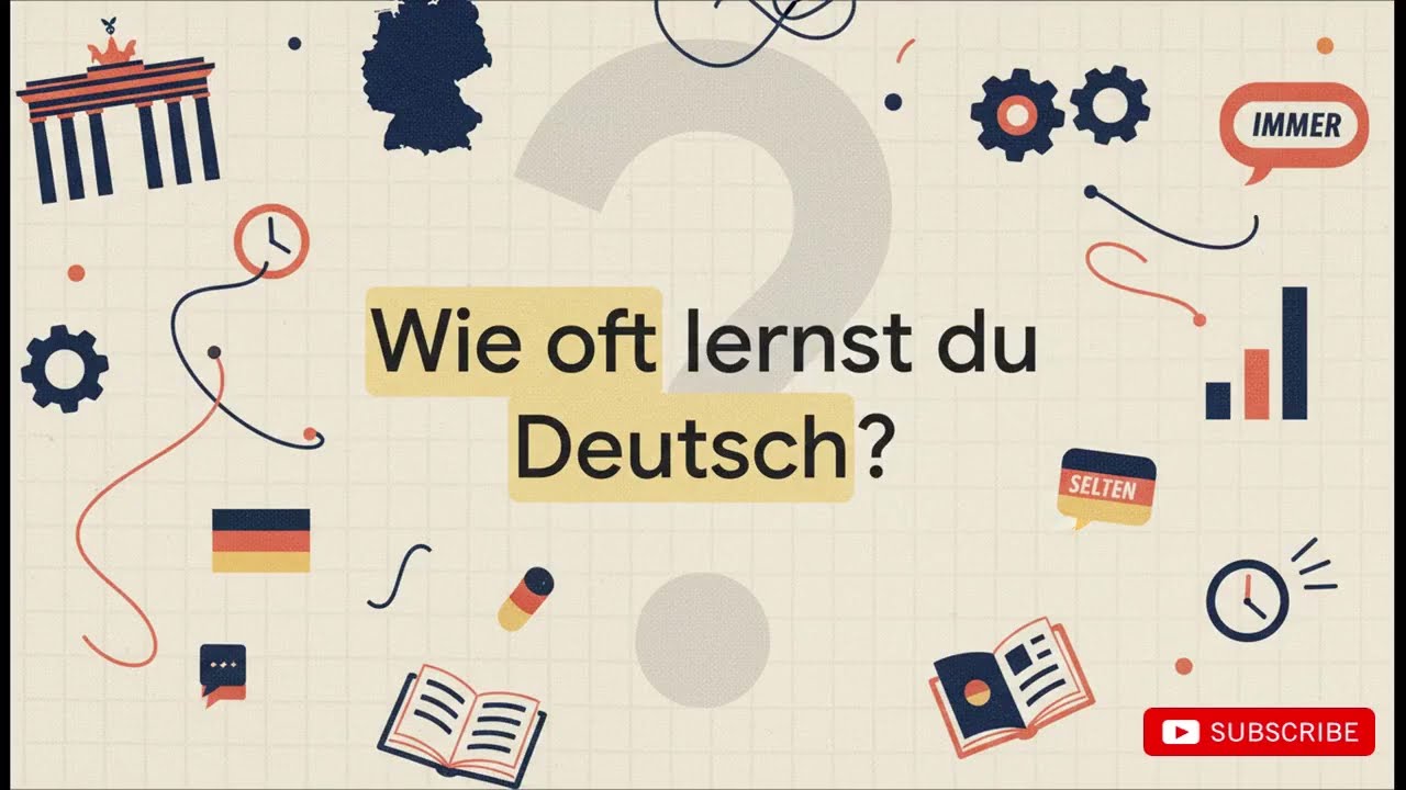 ドイツ語の頻度副詞の使い方：immerからnieまでパーセントで理解する #ドイツ語 #deutschkurs #ドイツ語学習 #ドイツ語文法