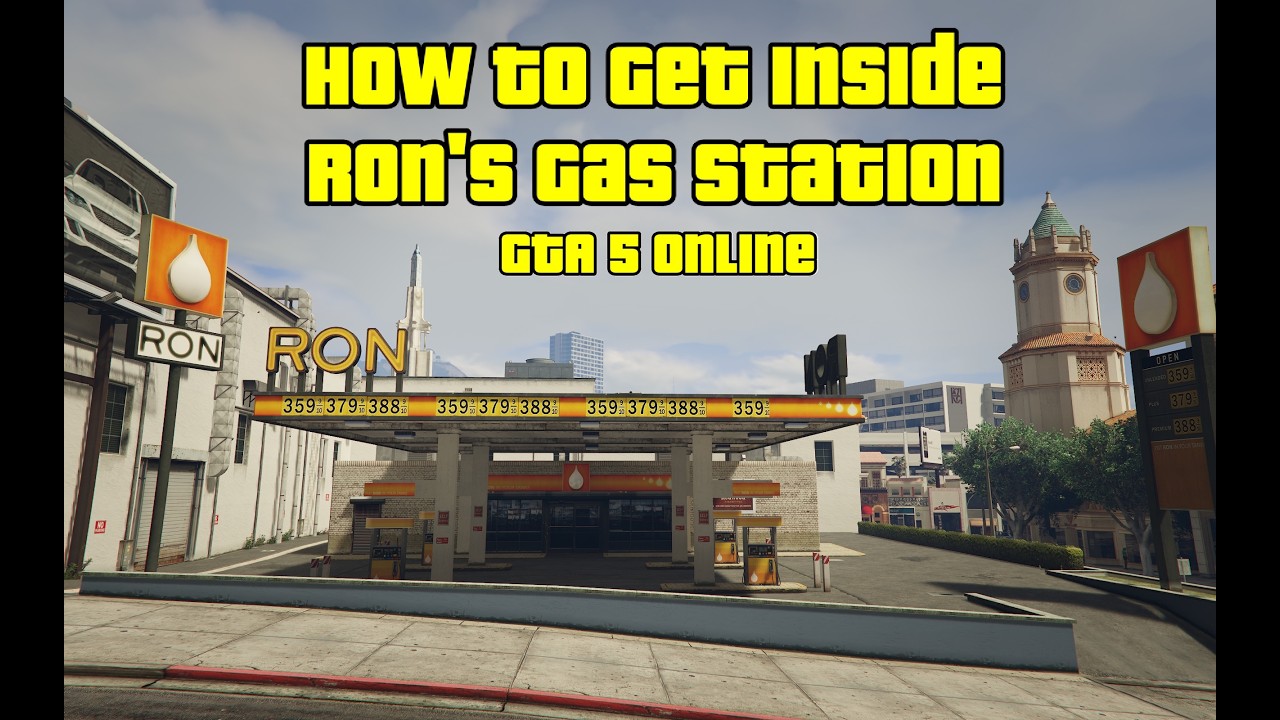 GTA 5 Online Trick - How To Get Inside Ron's Gas Station (Still Works In 2026)