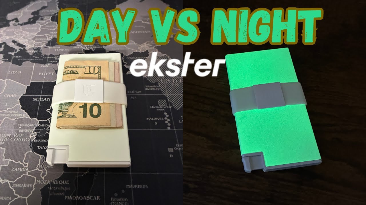 Кошелек, светящийся в темноте? | Кошелек Ekster Eclipse EDC