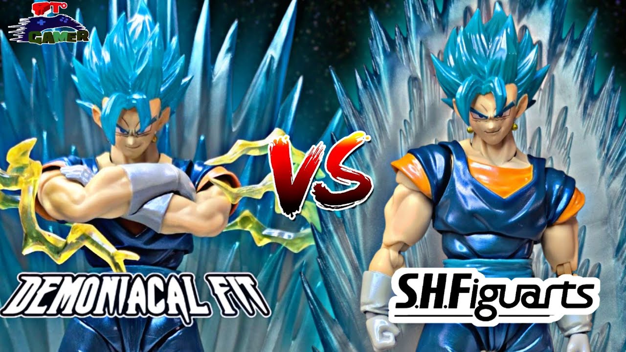 ¿Cuál es Mejor? Vegito Blue Trump Card Demoniacal Fit No SH Figuarts Dragon Ball | Unboxing Review