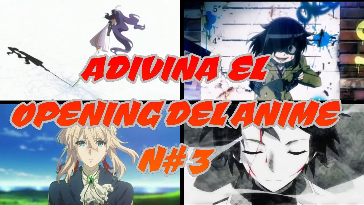 Adivina el Opening de ANIME N&deg;3| Nivel NORMAL |Desafio Otaku| 50 Ops