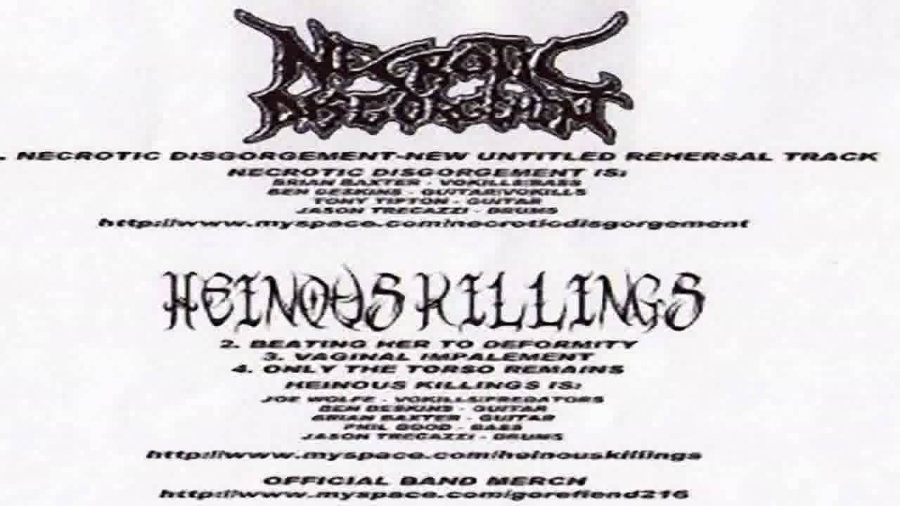 Heinous Killings - Beating Her To Deformity