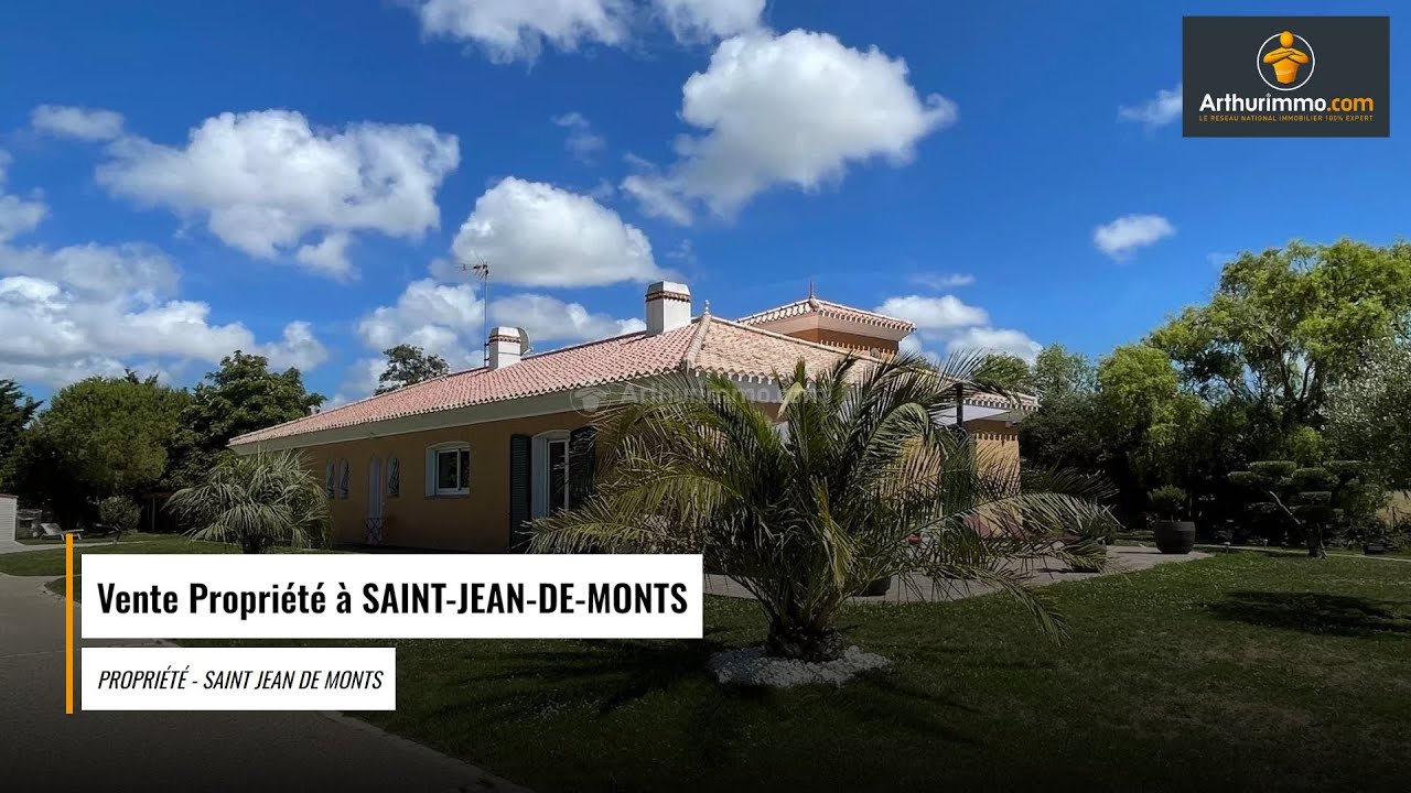 Vente Propriété à SAINT-JEAN-DE-MONTS - 525.000  €