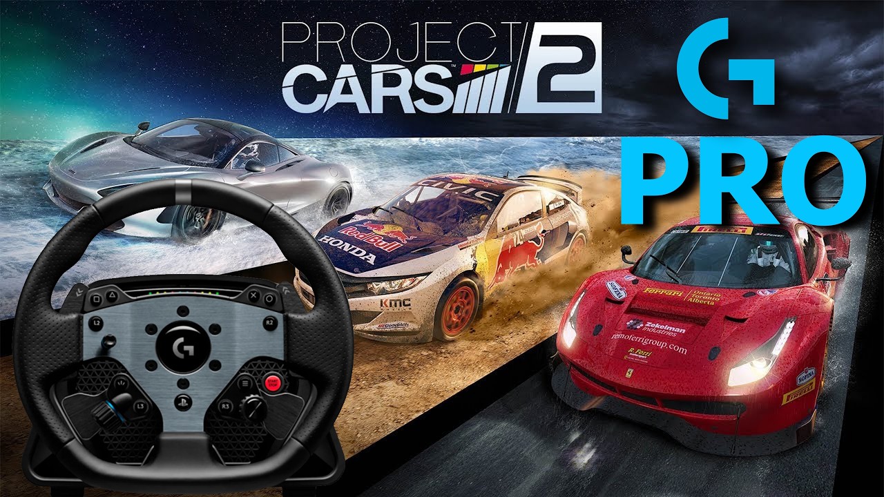 Project Cars 2 com o Logitech G Pro Wheel