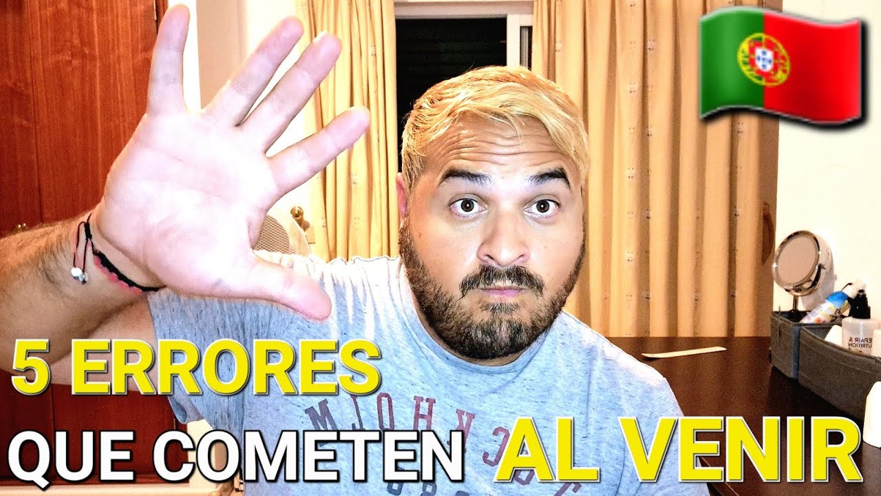 5 ERRORES que COMETE la GENTE  cuando va a  PORTUGAL