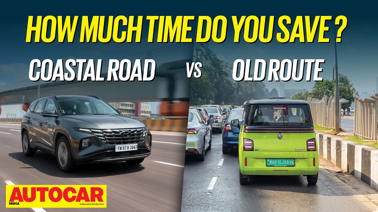 Mumbai Coastal Road vs old route - Bandra to Nariman Point rush hour time trial | 