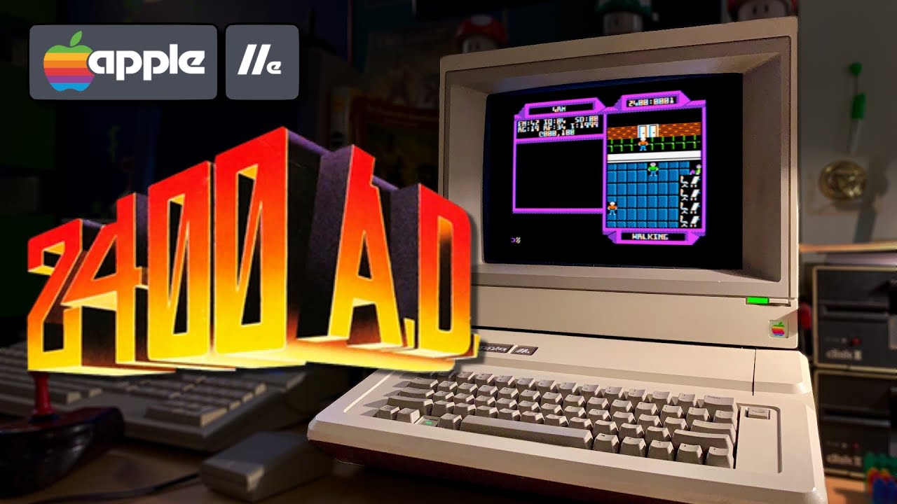 2400 A.D. | trying to find our buddy Spider | Playing Every Apple II Floppy E331