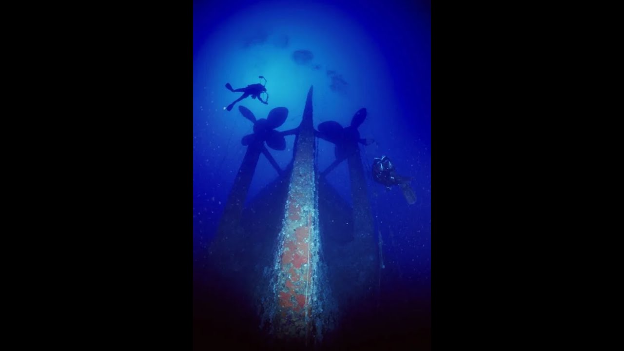 Крушение HMS Victoria – торчащее прямо со дна