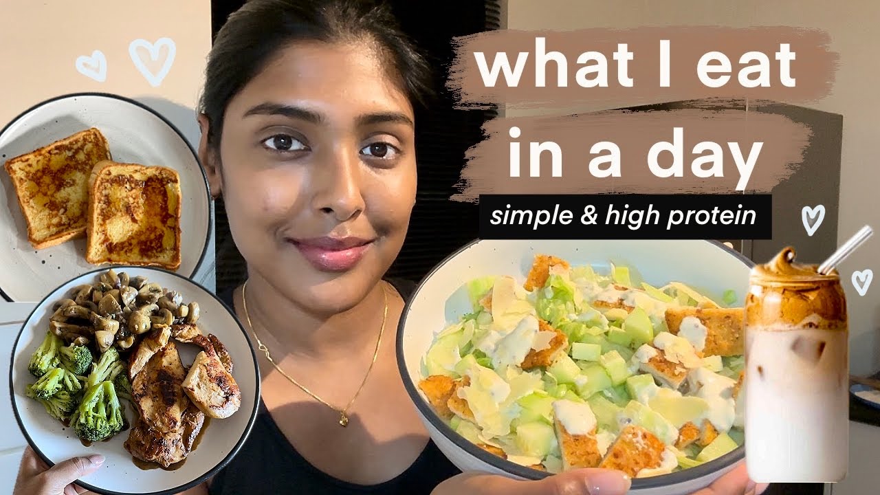 What I Eat In A Day | simple + high protein🥑🐓