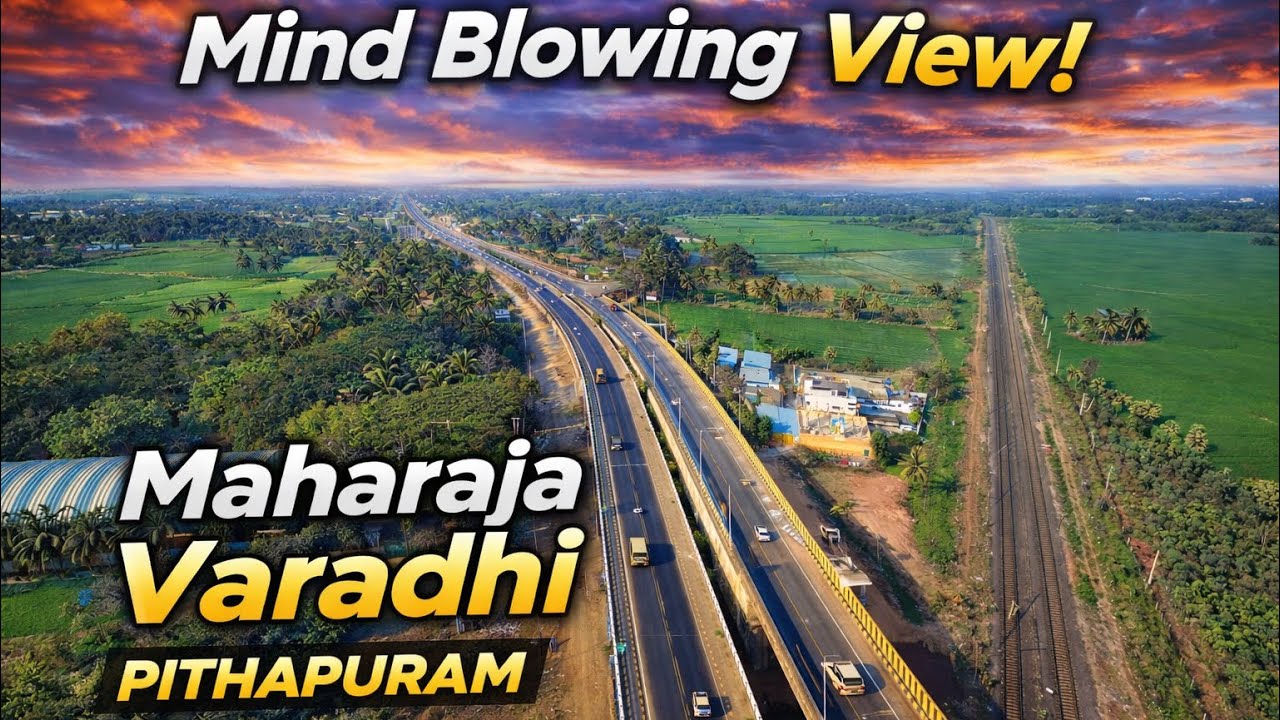 You Won’t Believe This View 😍 Maharaja Varadhi Pithapuram Drone Cinematic | Andhra Pradesh