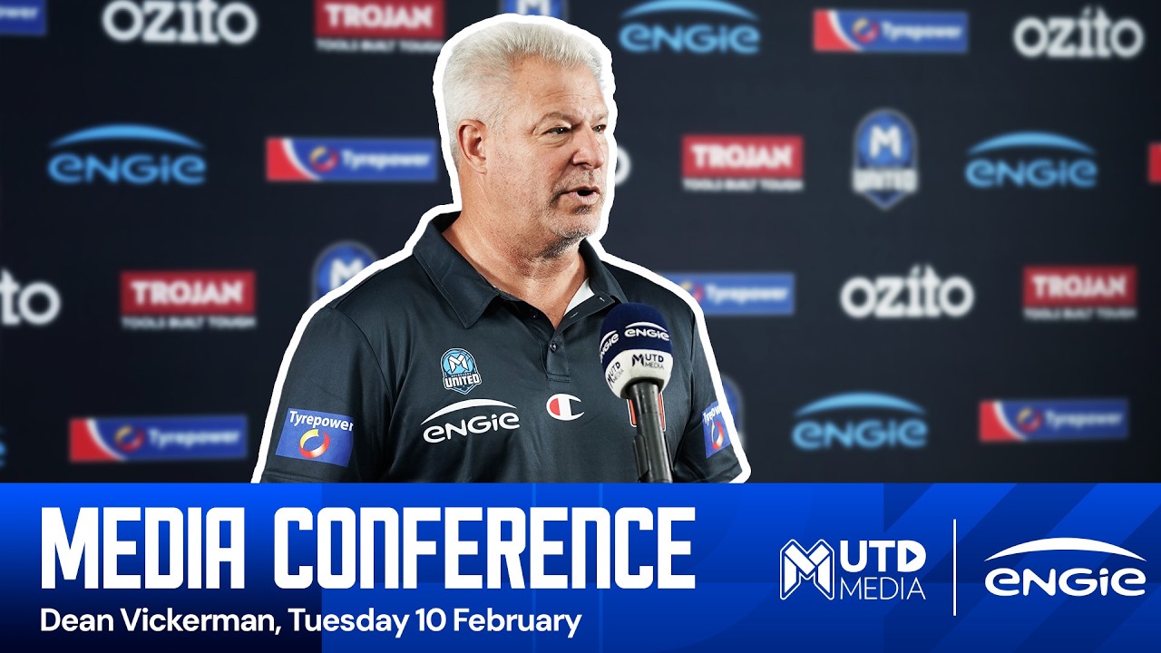 Dean Vickerman Press Conference - 10th February