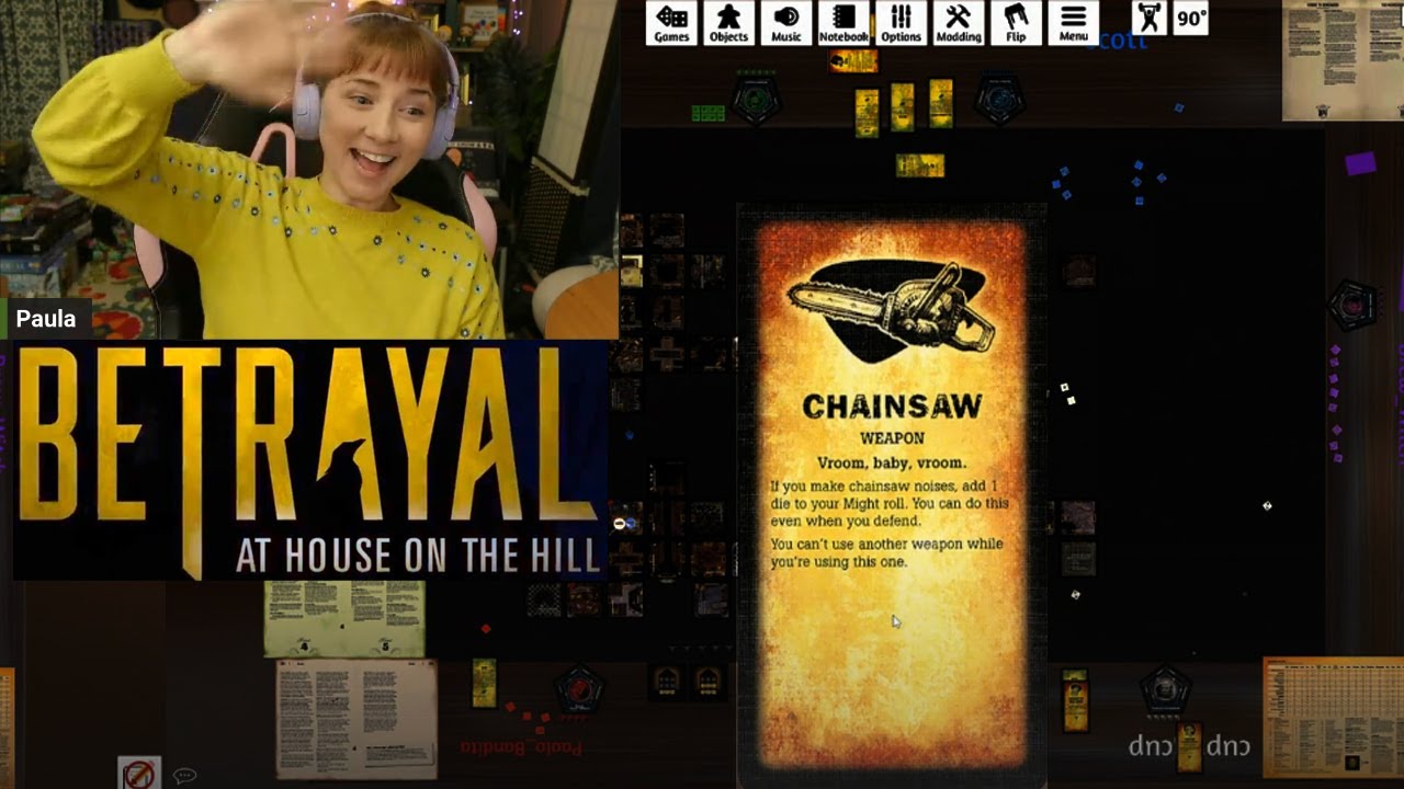 Betrayal at House on the Hill with Paula Deming | Board Game Stream