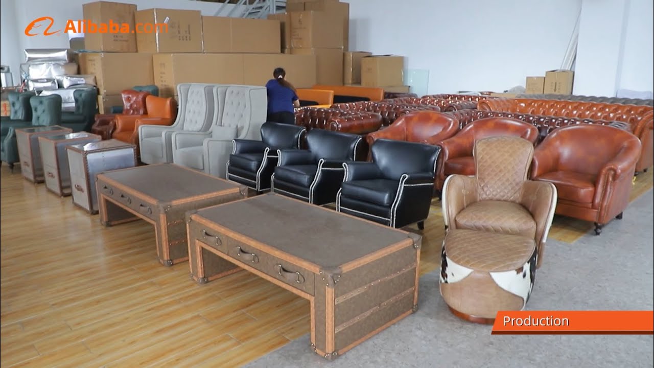 Alibaba Factory Inspection Video, Live Shots of Nidea Furniture Factories