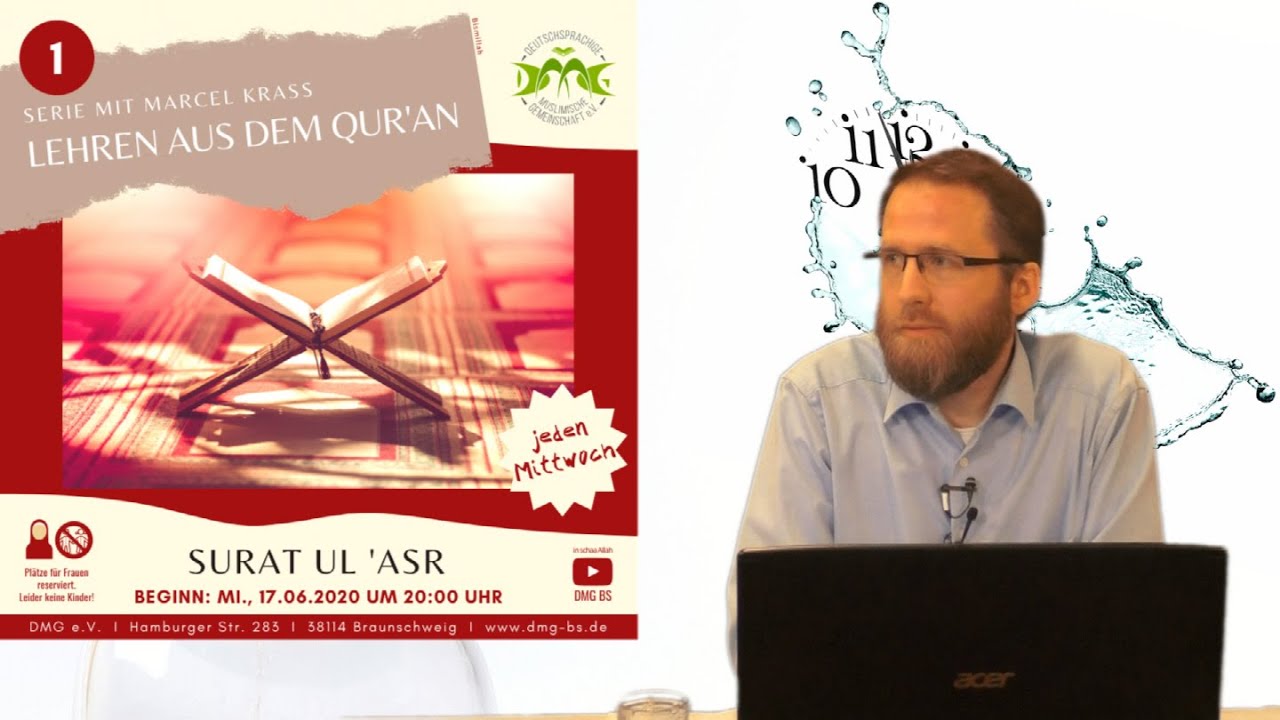 SURE 103: AL-'ASR (DAS ZEITALTER) mit Marcel Krass am in Braunschweig
