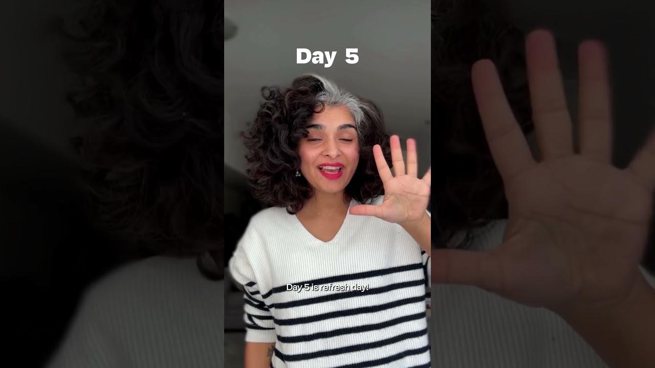 7-day hair routine with Manetain &ndash; real results! 🌟💖