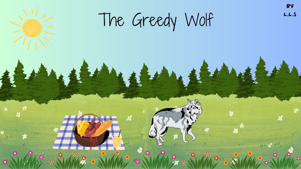 The Greedy Wolf - Short Story | Fairy Tales
