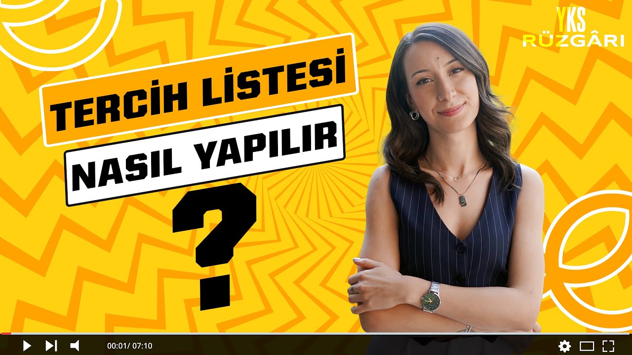 Üniversite Tercih Listesi Nasıl Yapılır? | YKS Tercih Süreci | YKS Sonuçları