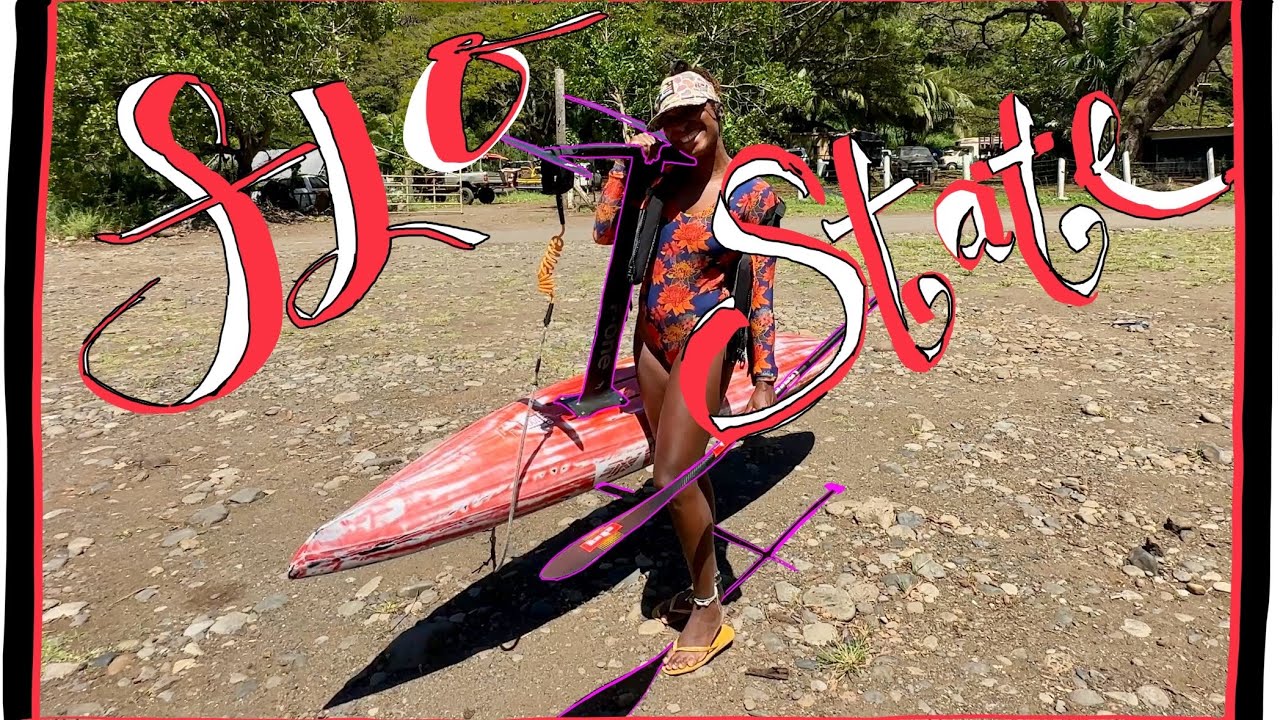 Florie | Maui Sup Foil Downwinding