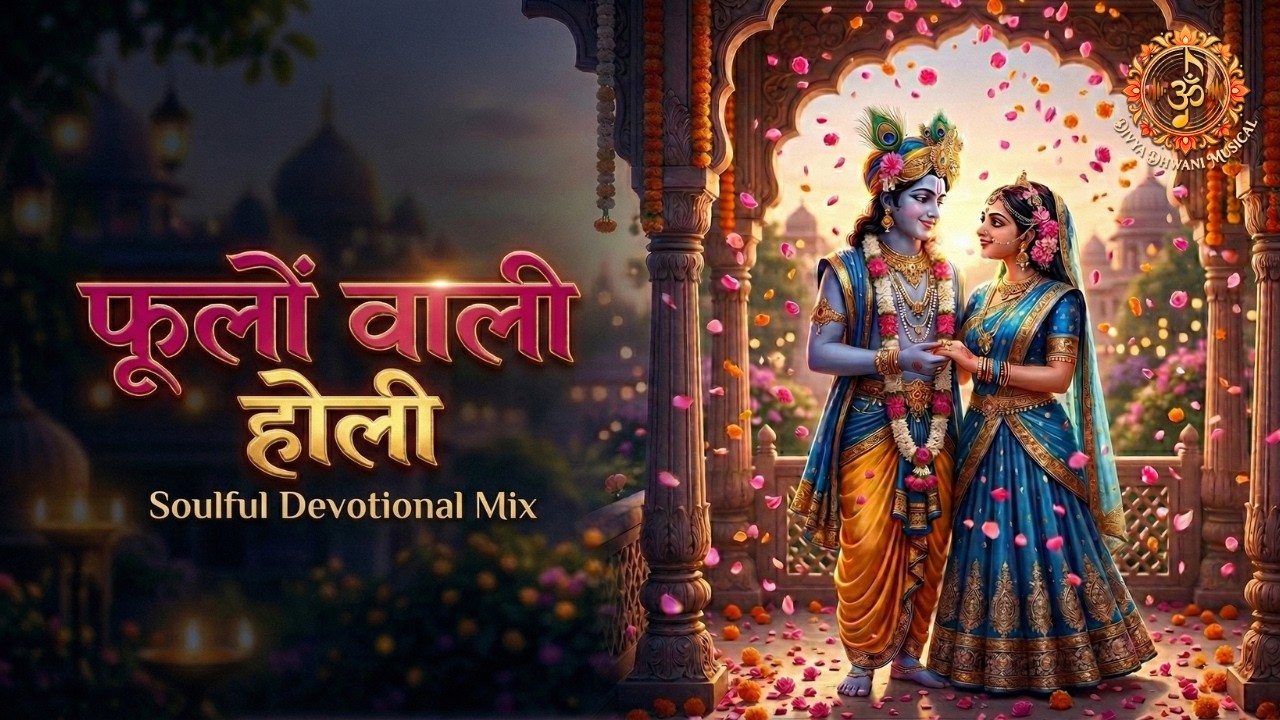 वृंदावन की फूलों वाली होली | Phoolon Wali Holi - Radha Krishna Bhajan | Soulful Latest Holi Song