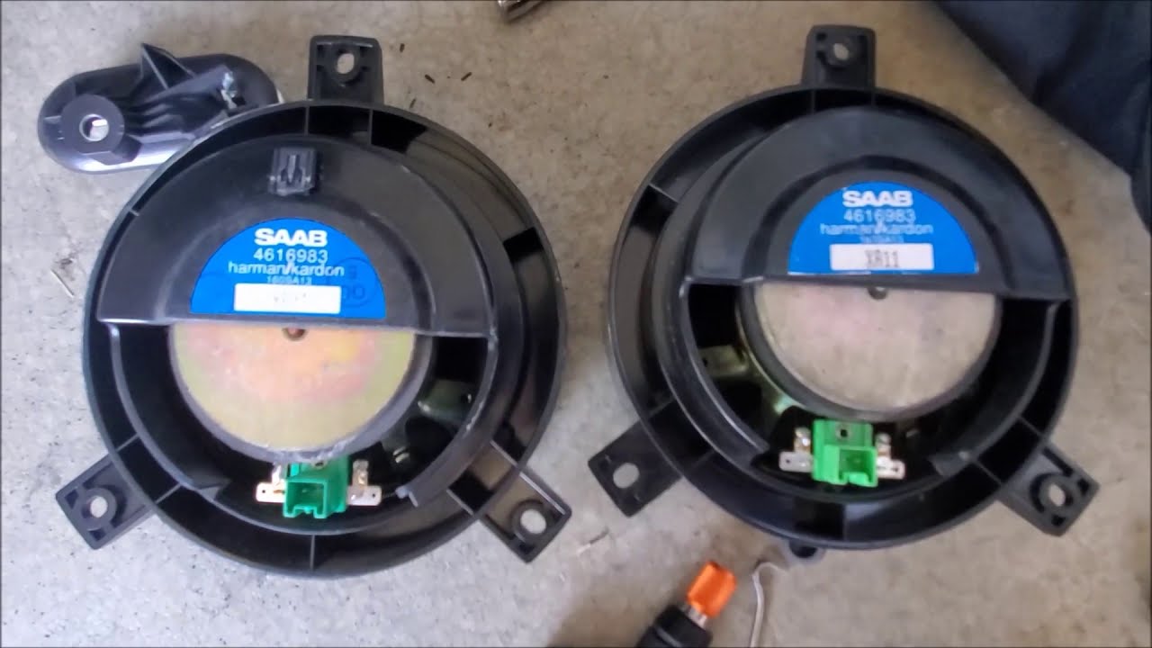 Saab - Speaker Replacement GONE WRONG!