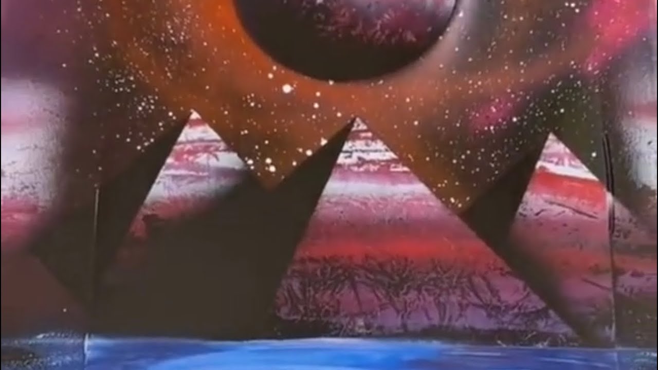 Pyramids over water easy step by step 🤙