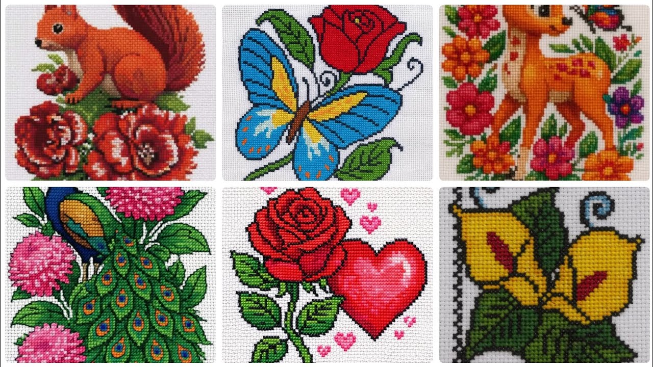 Stunning and beautiful cross stitch design ideas for home decor 