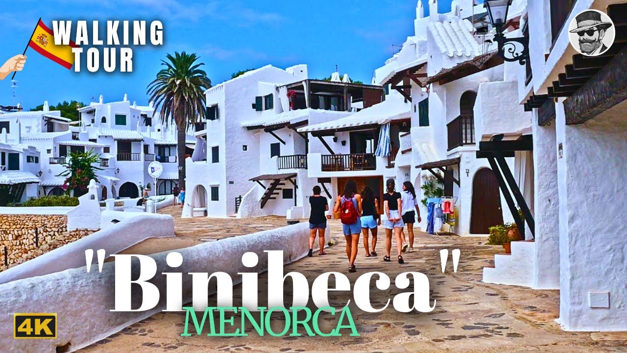 Exploring the Most Enchanting Village of Menorca | Binibeca / Binibequer Walking Tour 🇪🇸