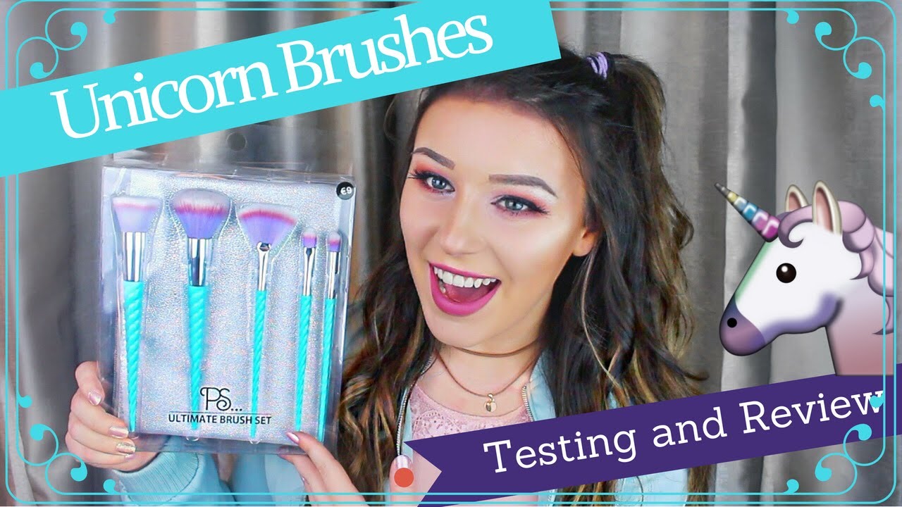 PRIMARK: TESTING UNICORN BRUSHES!! | Tarabella