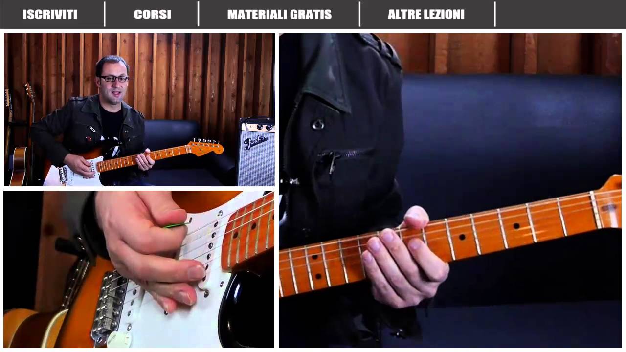PURPLE HAZE -JIMI HENDRIX - LEZIONE DI CHITARRA ROCK - TUTORIAL