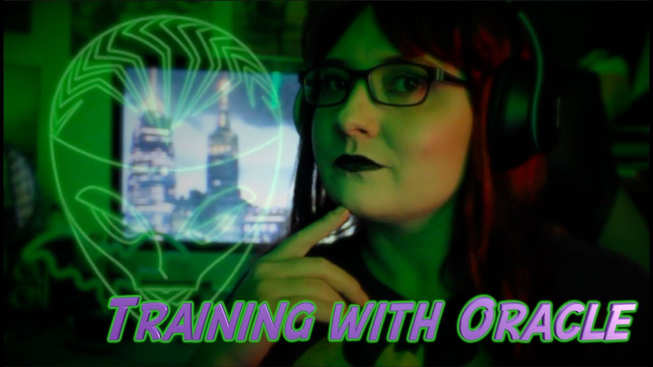 Training with Oracle 💻 ASMR 💚 DC Role Play [RP MONTH]