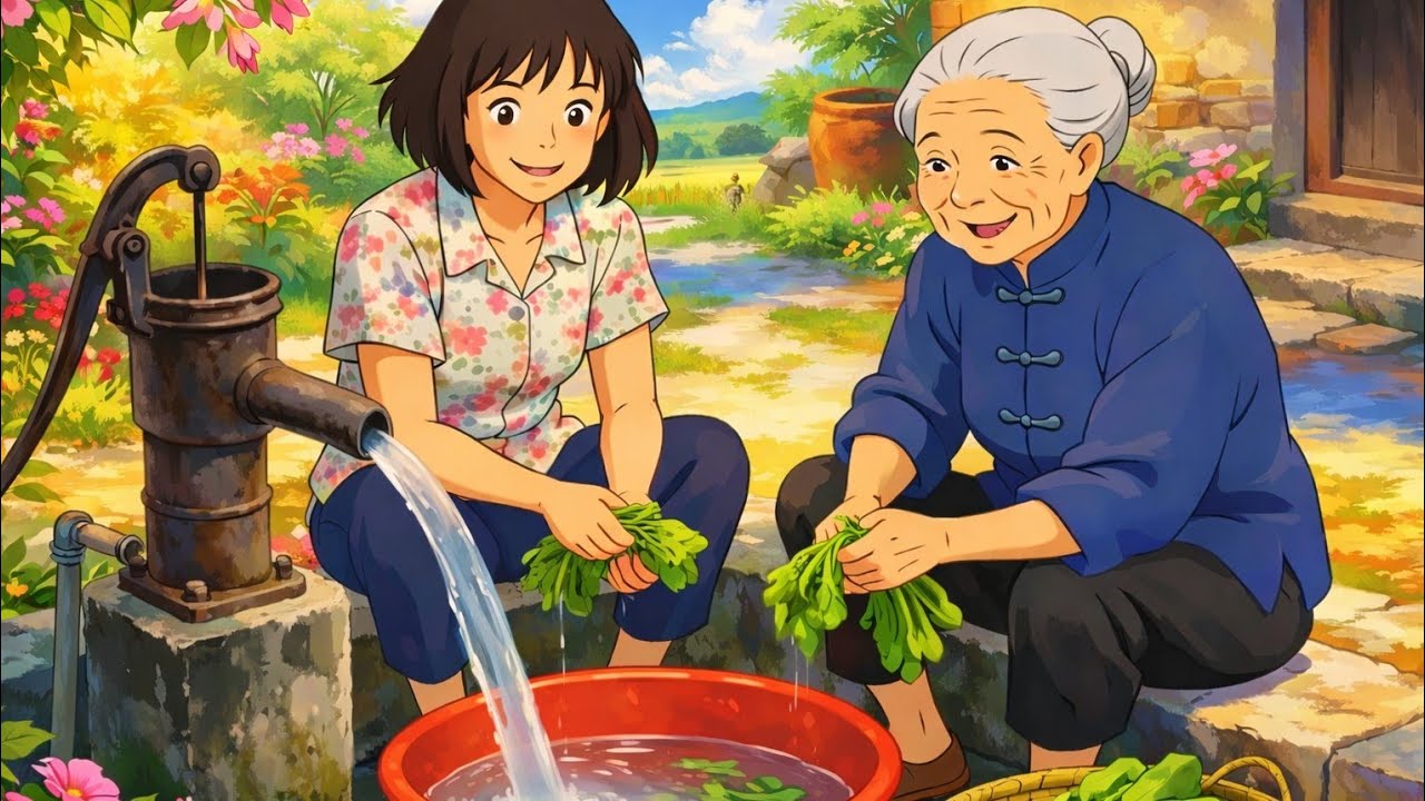 Small Hands Big Heart Where Kindness Live | Ghibli Helps Her Nany in Home @Ghiblidesikitchen