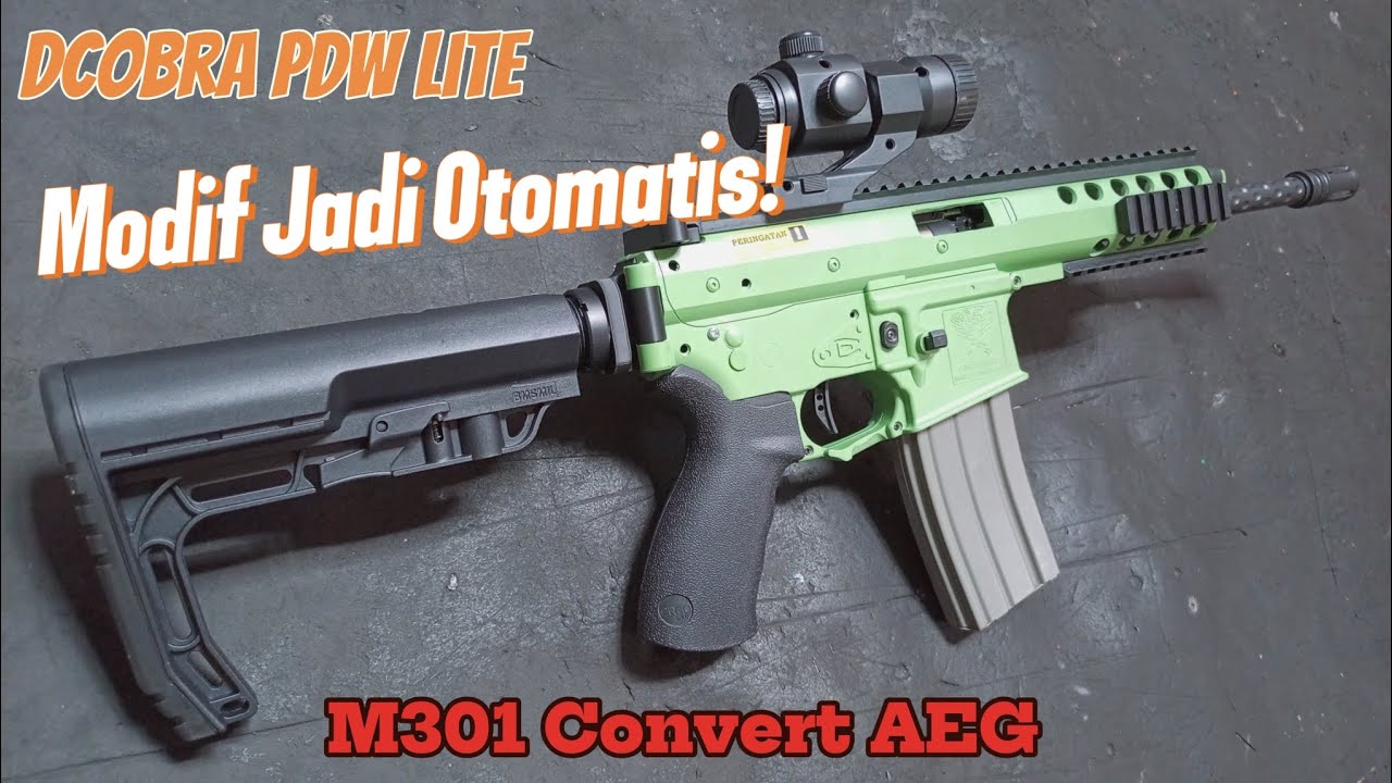 Review PDW M301 Convert AEG | Airsoft Automatic