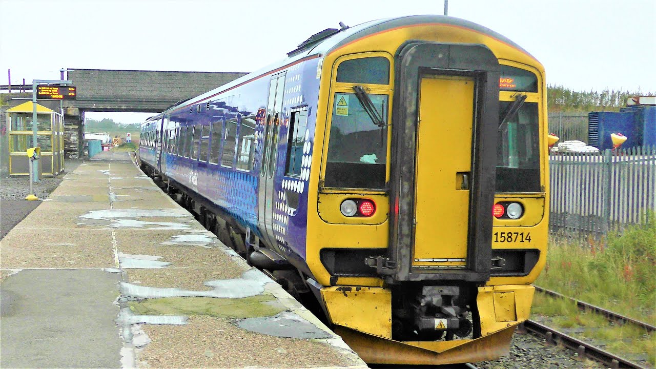 (4K) ScotRail Class 158 Inverness to Wick - The Far North Line