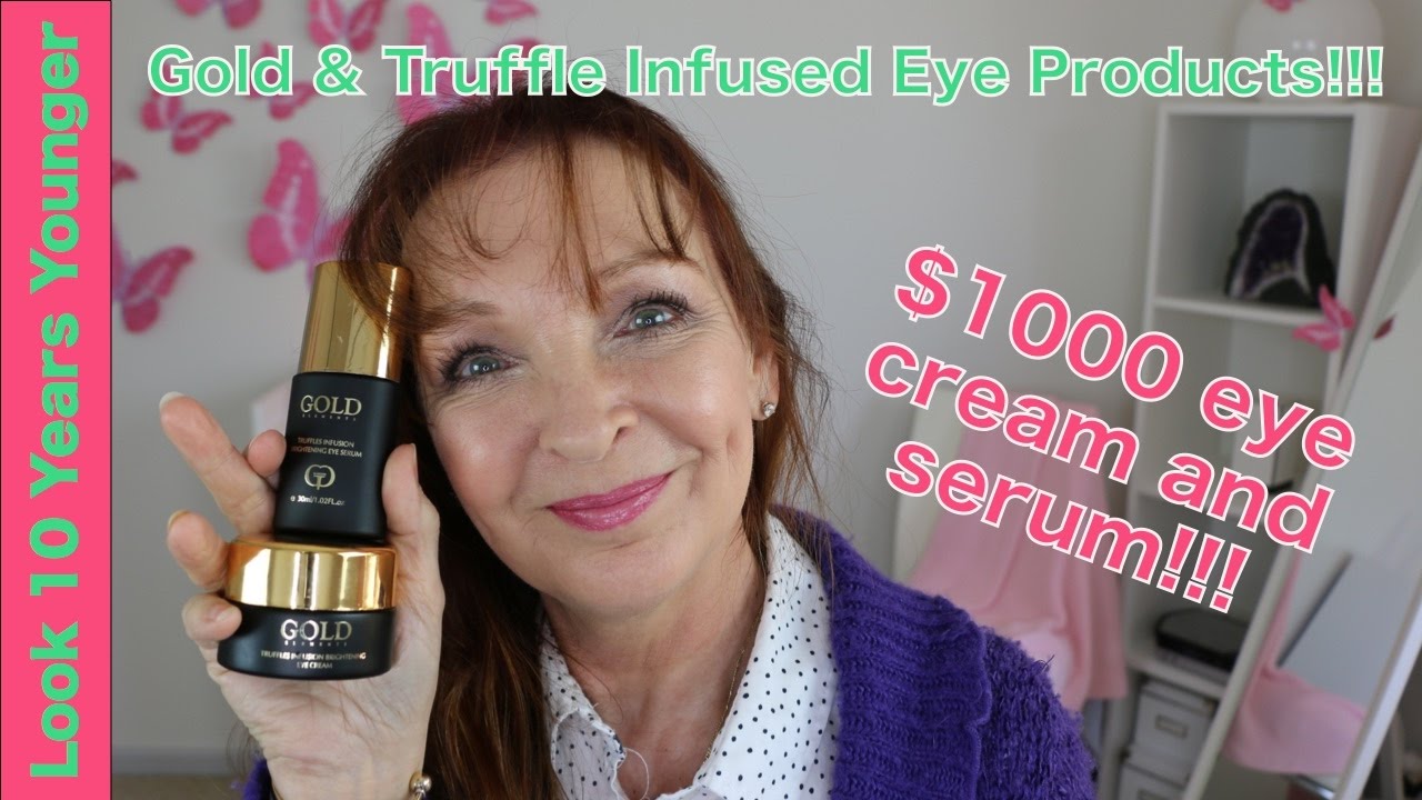 Mega Expensive Truffle & Gold Infused Eye Cream and Eye Serum