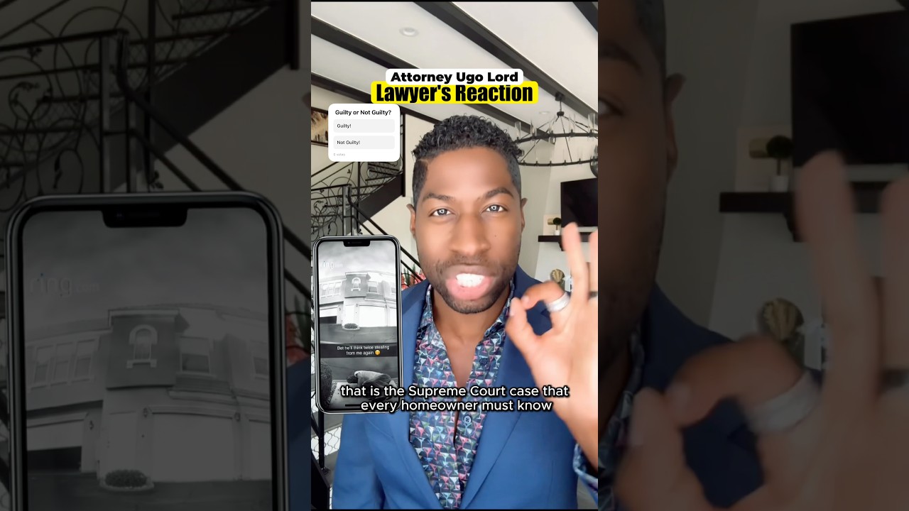 Хозяин дома устроил неожиданную ловушку для пирата на крыльце! Было ли это преступлением? Реакция...