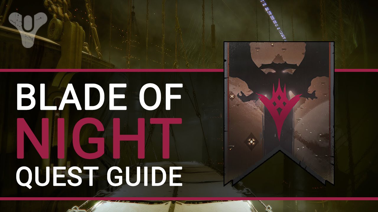 Destiny: Blade of Night Exotic Sword Quest Step Guide