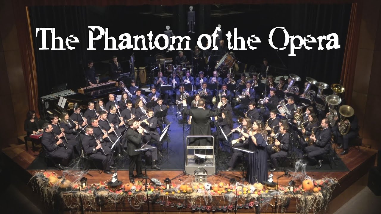 The Phantom of the Opera - A. Lloyd Webber/arr. Johan de Meij ♩ Gueifães