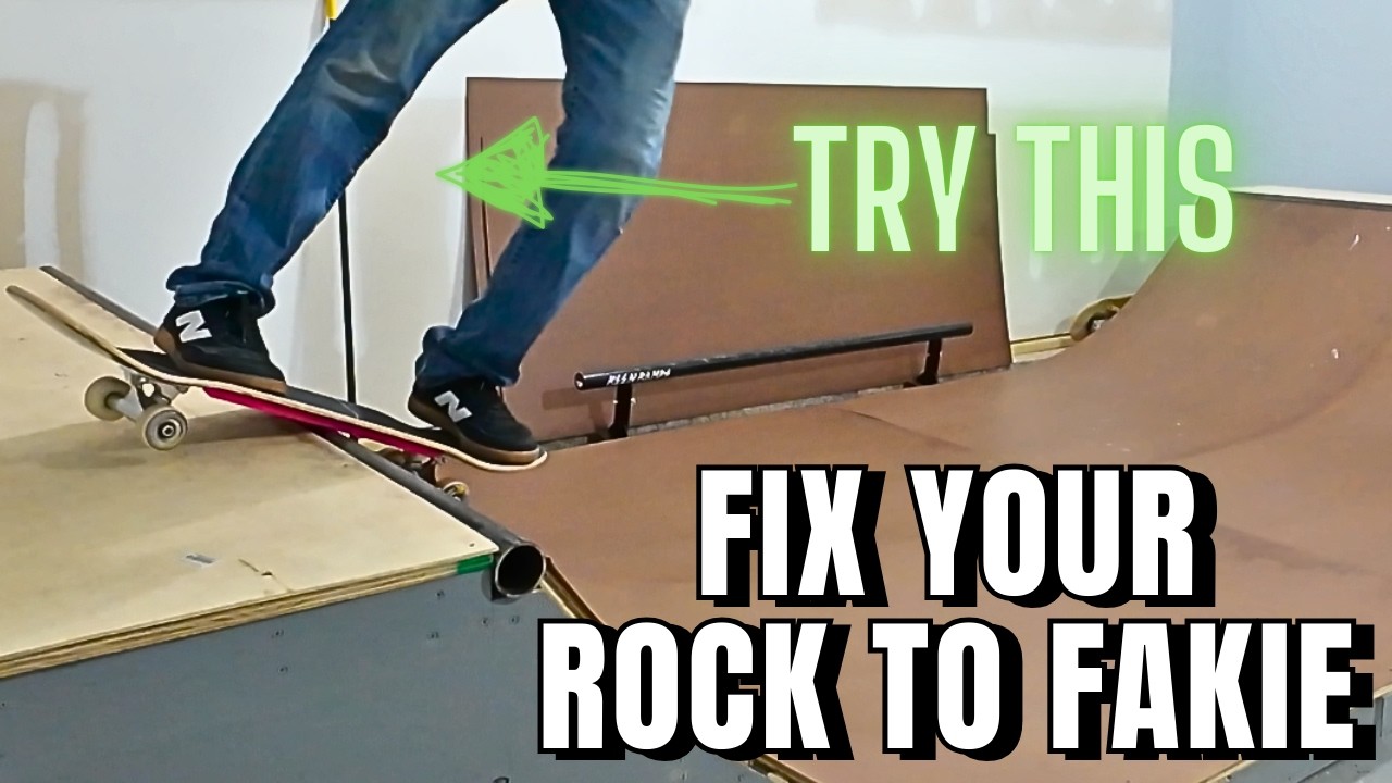 Rock to Fakie and Tail Stall Skateboarding Tips