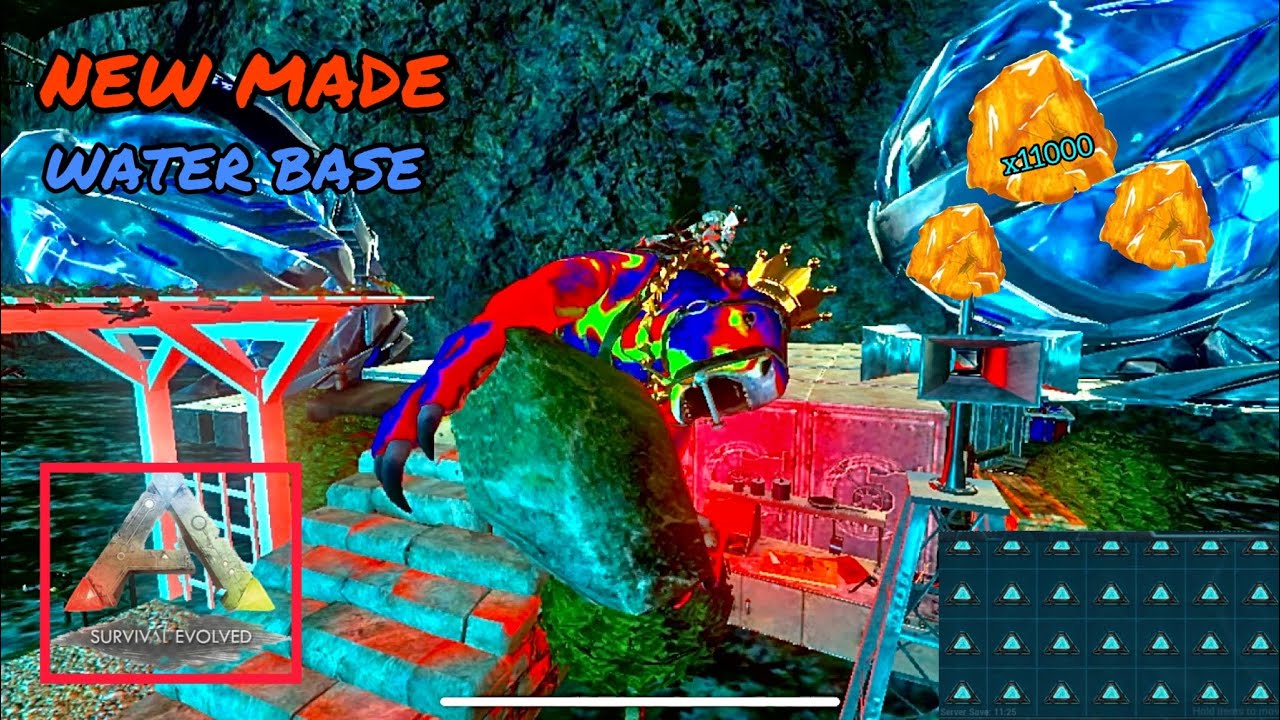 ( ARK MOBİLE ) NEW UNDERWATER  BASE BUİLD PVXC part s1