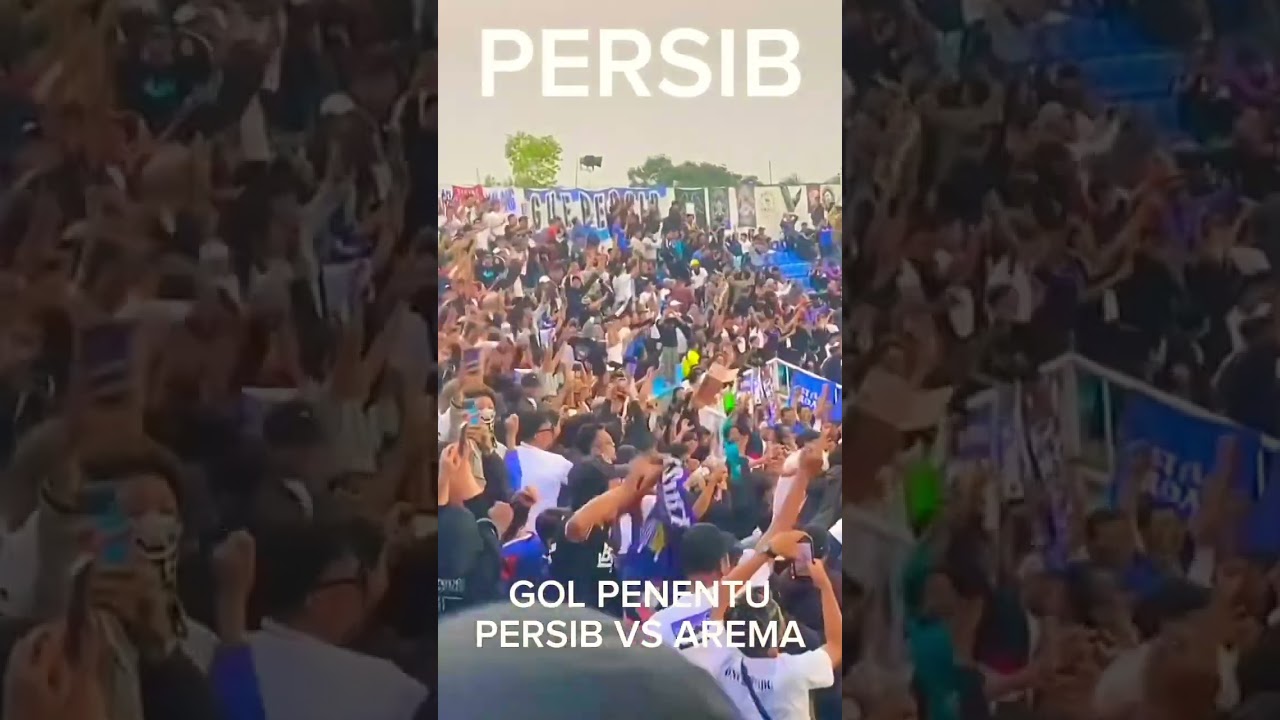 GOL PERSIB VS AREMA 
