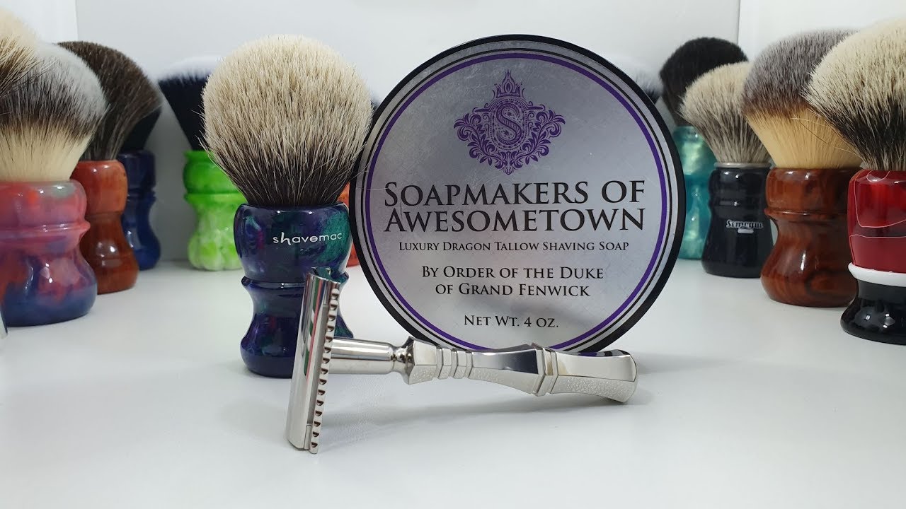 Обзоры мылователей Awesometown, Shavemac 26mm Unique Silvertip и Wolfman Darwin WR1!