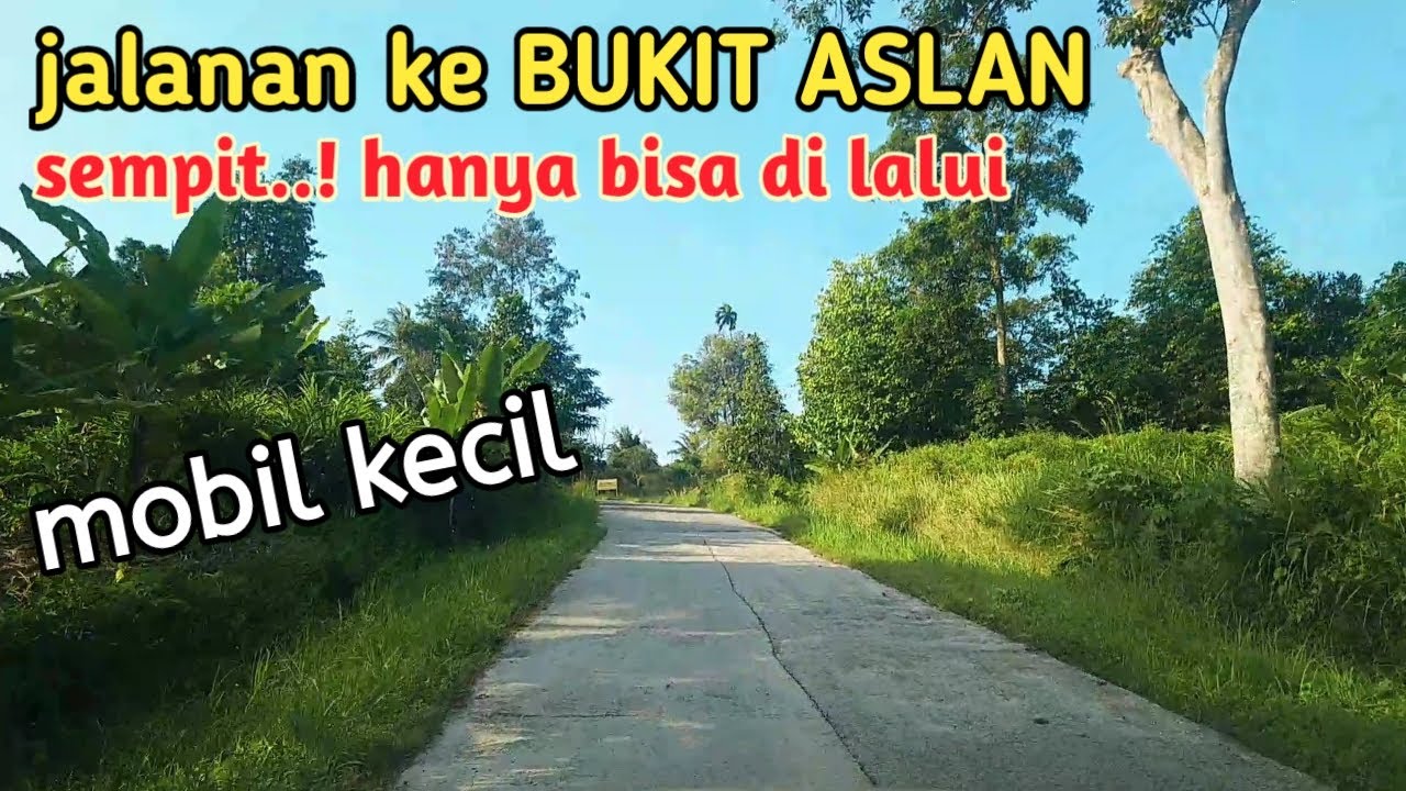 PERJALANAN MENUJU KE BUKIT ASLAN BANDAR LAMPUNG|objek wisata yang bertemakan❗️Kembali ke Alam